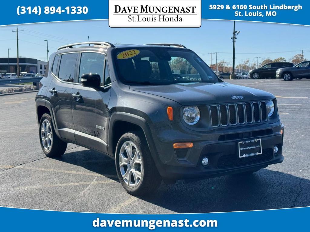 used 2022 Jeep Renegade car, priced at $23,599