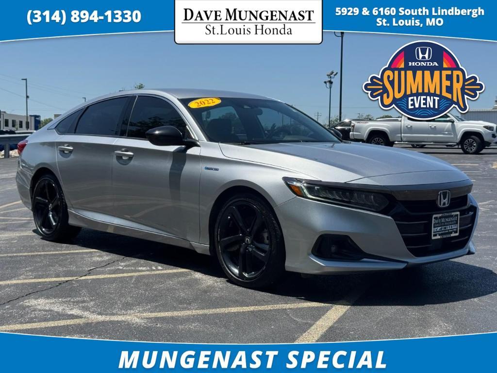 used 2022 Honda Accord Hybrid car, priced at $24,716