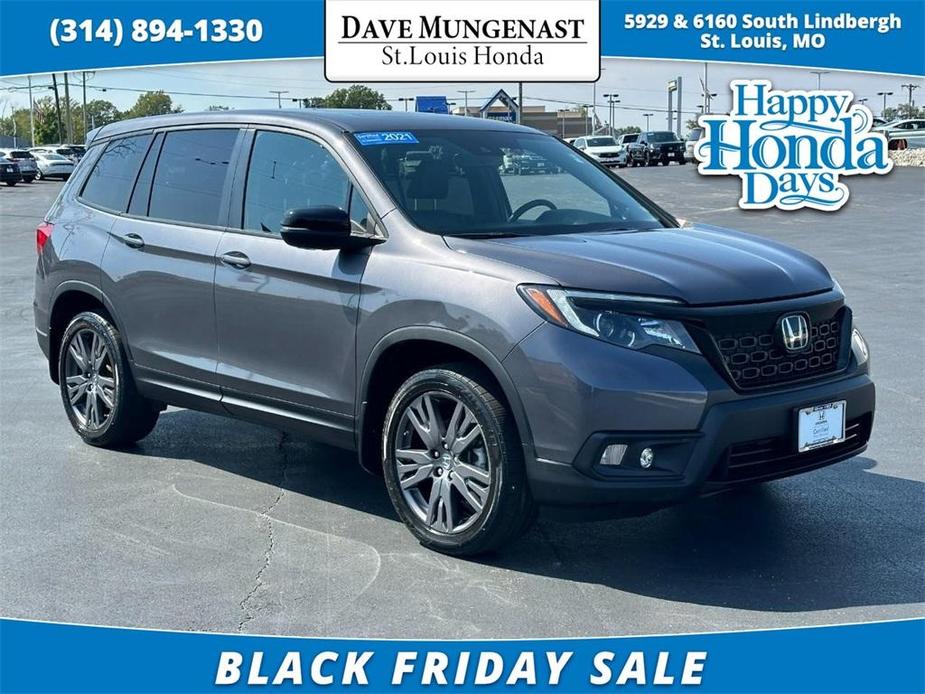 used 2021 Honda Passport car, priced at $27,699