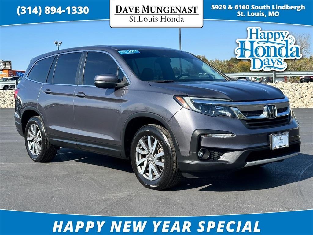 used 2021 Honda Pilot car, priced at $25,755