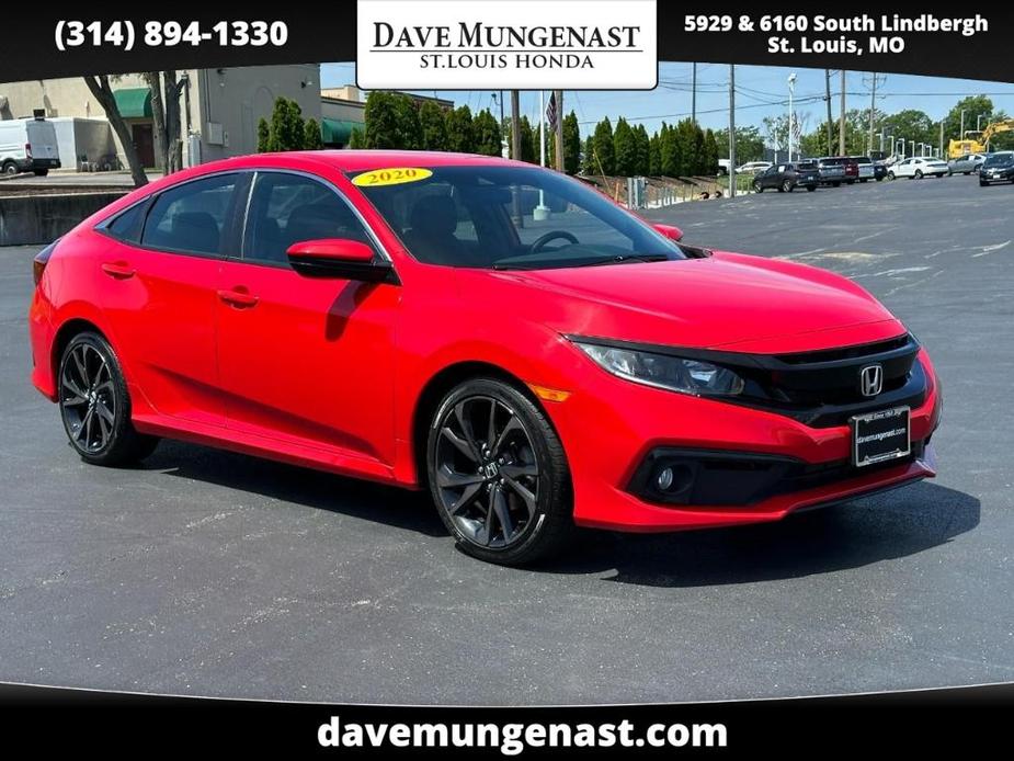 used 2020 Honda Civic car, priced at $23,499