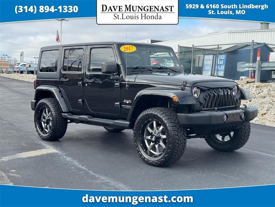 used 2017 Jeep Wrangler Unlimited car, priced at $26,507