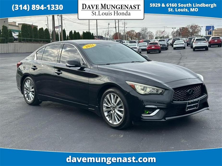 used 2021 INFINITI Q50 car, priced at $27,500