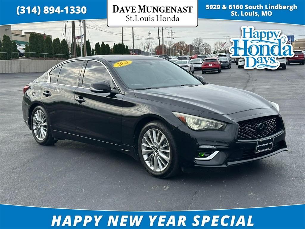 used 2021 INFINITI Q50 car, priced at $27,500