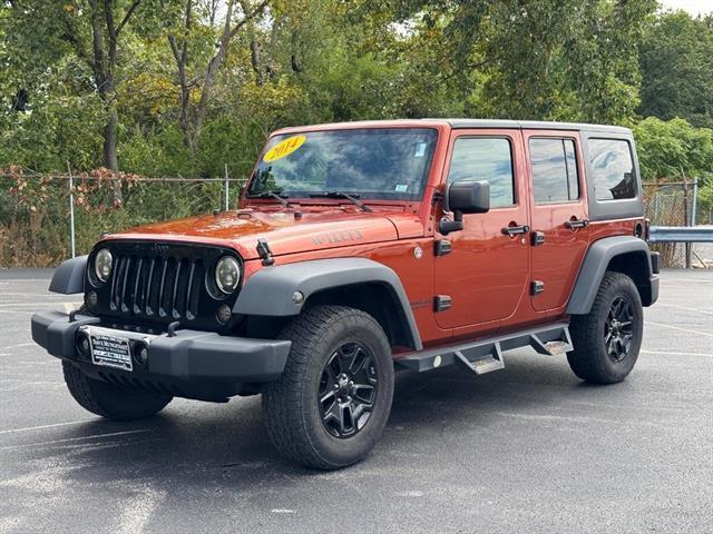 used 2014 Jeep Wrangler Unlimited car, priced at $16,298