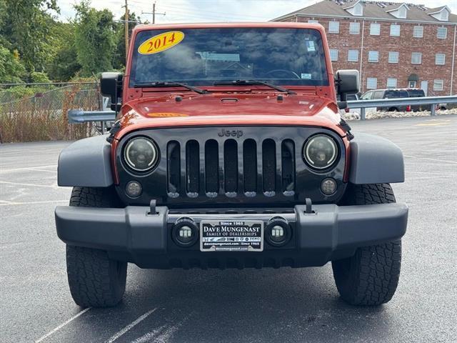 used 2014 Jeep Wrangler Unlimited car, priced at $16,298