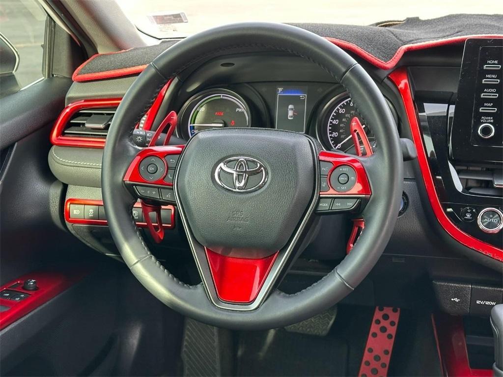 used 2022 Toyota Camry Hybrid car, priced at $27,501