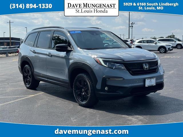 used 2022 Honda Pilot car, priced at $34,999