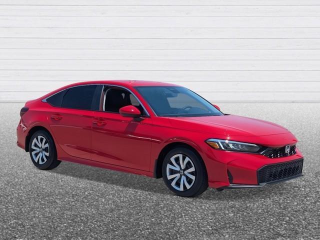 new 2025 Honda Civic car, priced at $25,400