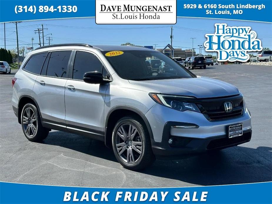 used 2022 Honda Pilot car, priced at $31,337