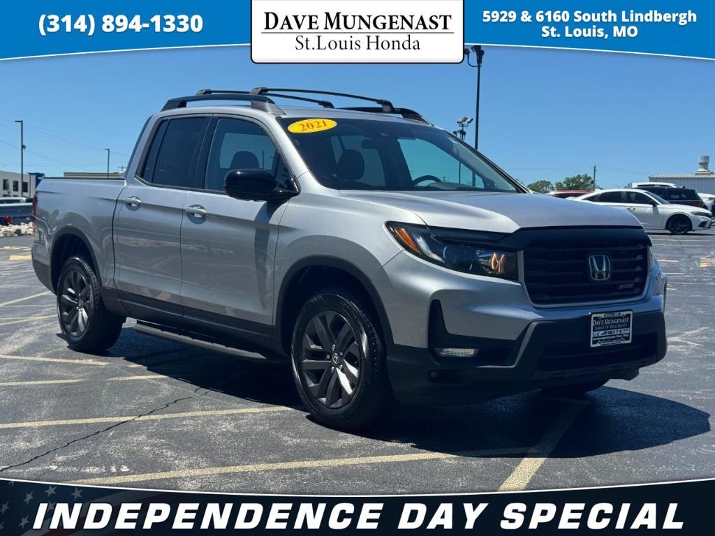 used 2021 Honda Ridgeline car, priced at $26,597