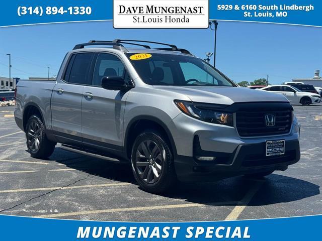 used 2021 Honda Ridgeline car, priced at $27,157