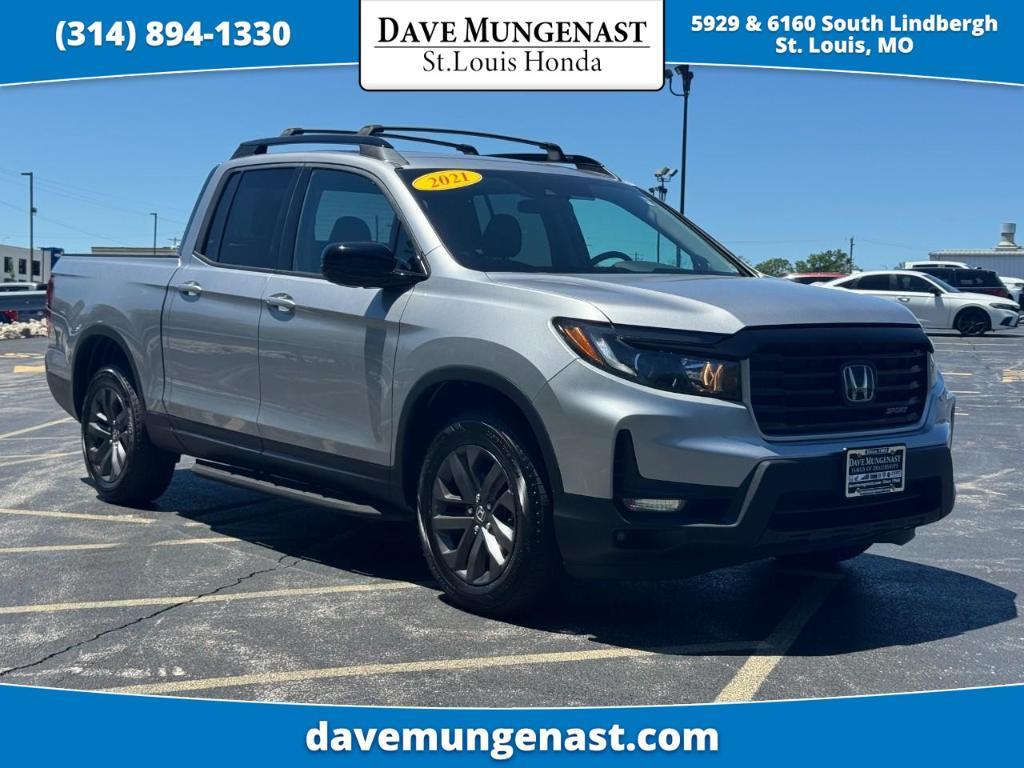 used 2021 Honda Ridgeline car, priced at $28,499