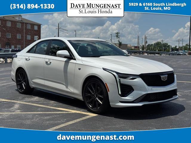 used 2022 Cadillac CT4 car, priced at $34,999