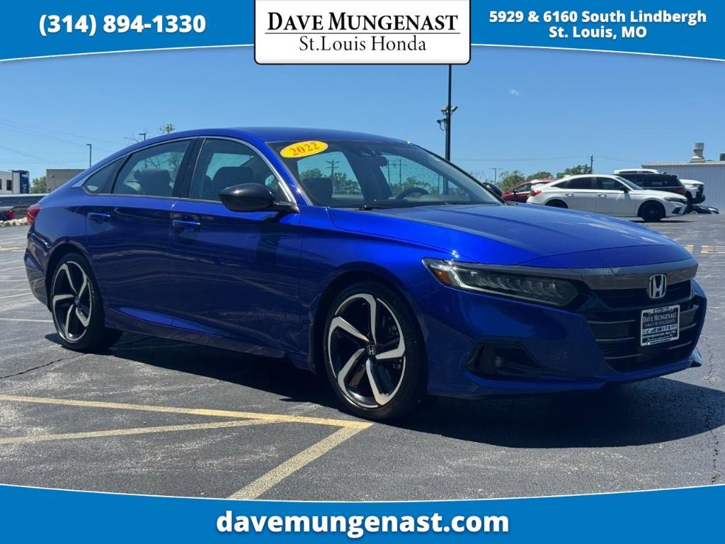 used 2022 Honda Accord car, priced at $28,499