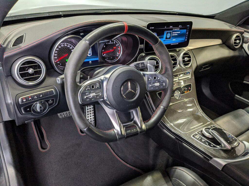 used 2019 Mercedes-Benz AMG C 43 car, priced at $38,995