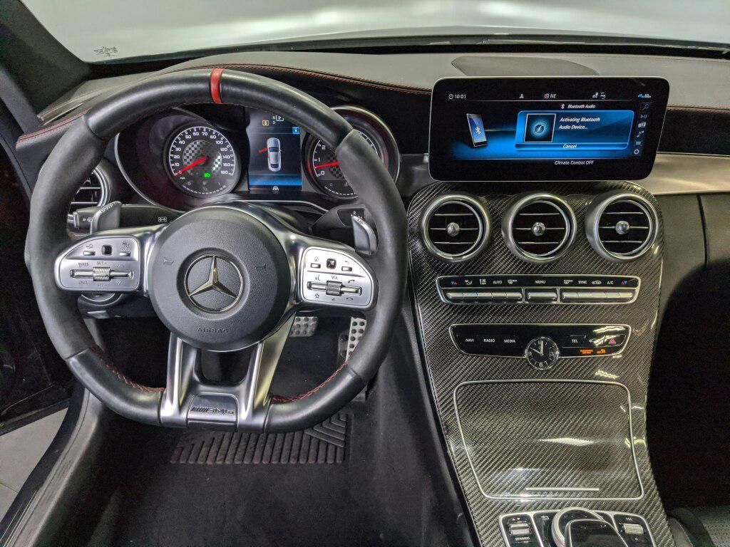 used 2019 Mercedes-Benz AMG C 43 car, priced at $38,995