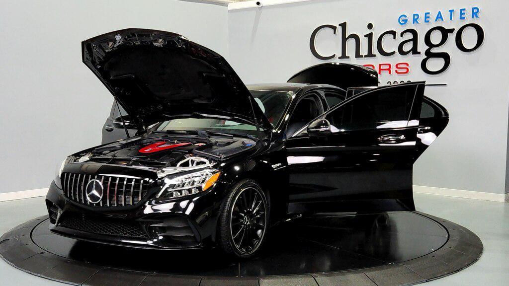 used 2020 Mercedes-Benz AMG C 43 car, priced at $34,995