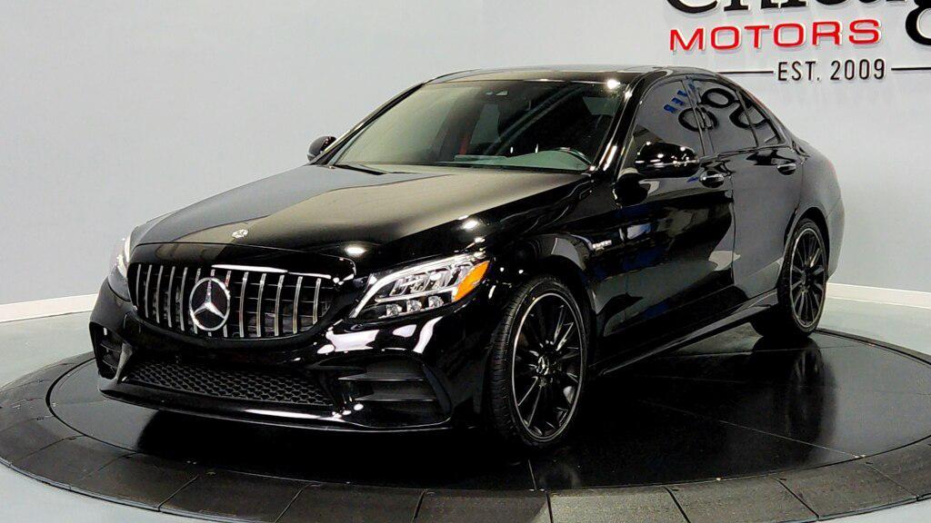 used 2020 Mercedes-Benz AMG C 43 car, priced at $34,995
