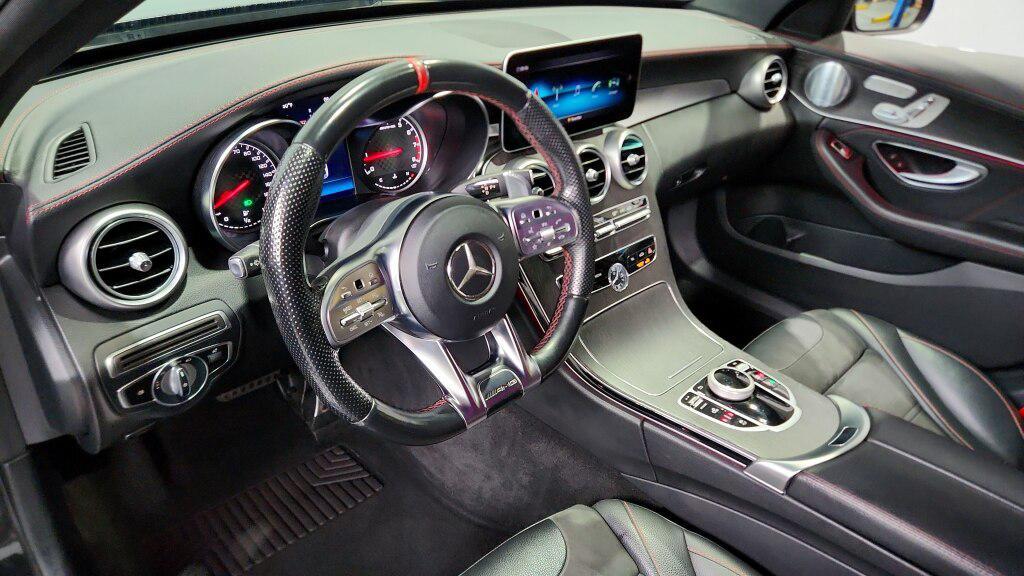 used 2020 Mercedes-Benz AMG C 43 car, priced at $34,995