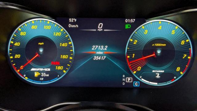 used 2021 Mercedes-Benz AMG GLC 43 car, priced at $41,995