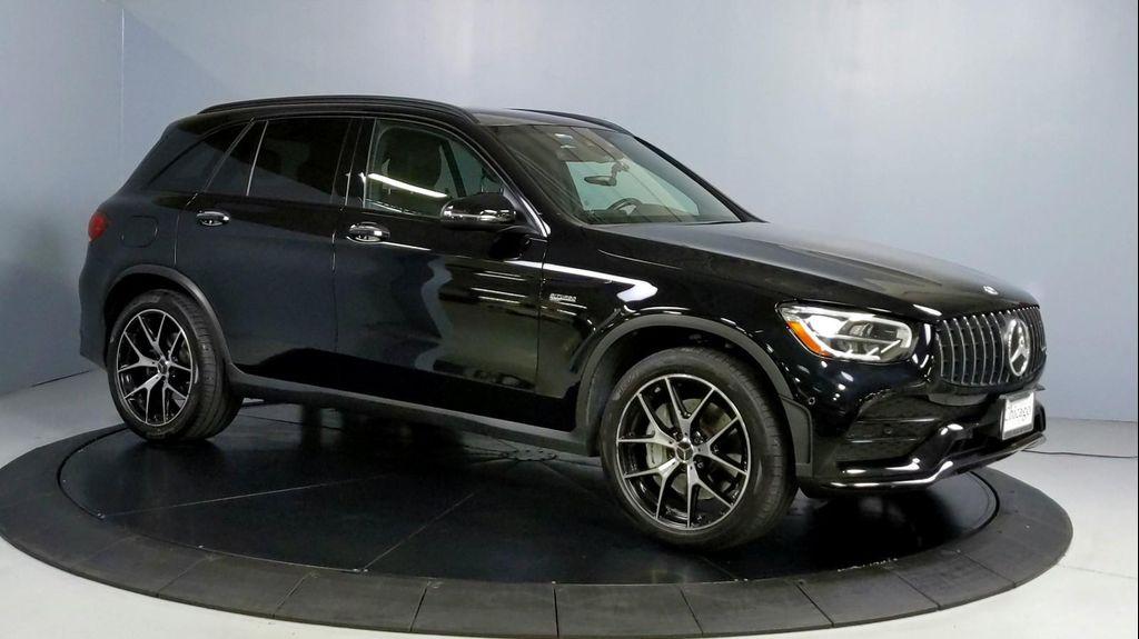 used 2021 Mercedes-Benz AMG GLC 43 car, priced at $38,995
