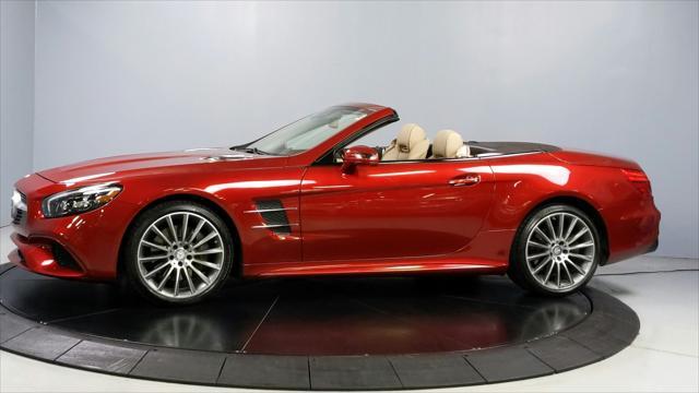 used 2017 Mercedes-Benz SL 550 car, priced at $39,995