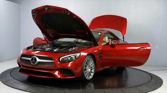 used 2017 Mercedes-Benz SL 550 car, priced at $39,995