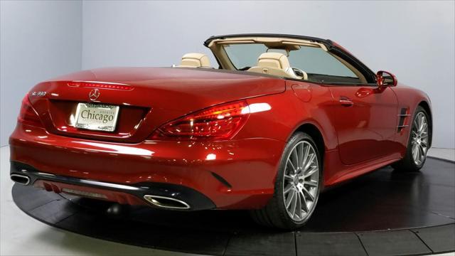 used 2017 Mercedes-Benz SL 550 car, priced at $39,995