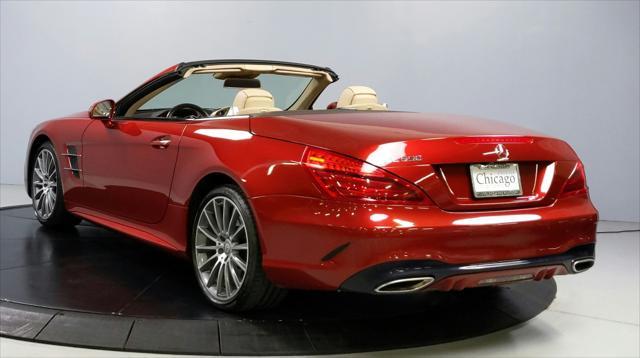 used 2017 Mercedes-Benz SL 550 car, priced at $39,995