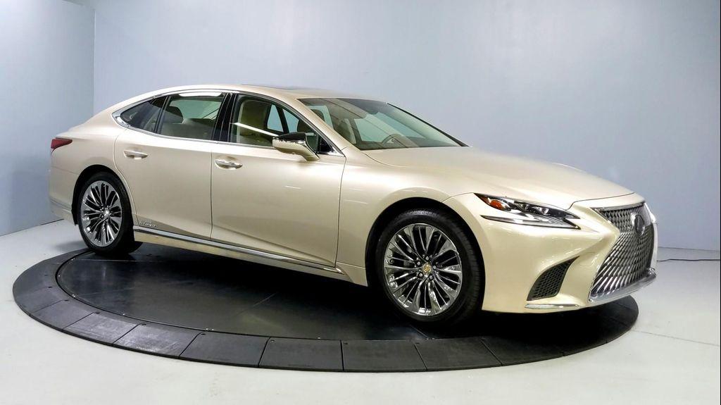 used 2020 Lexus LS 500h car, priced at $58,999