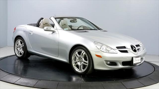 used 2007 Mercedes-Benz SLK-Class car, priced at $15,995