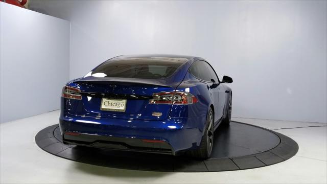 used 2021 Tesla Model S car, priced at $53,995