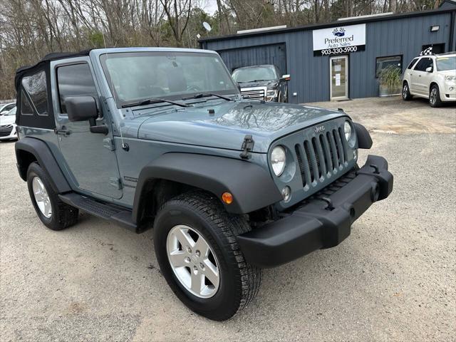 used 2014 Jeep Wrangler car, priced at $13,895