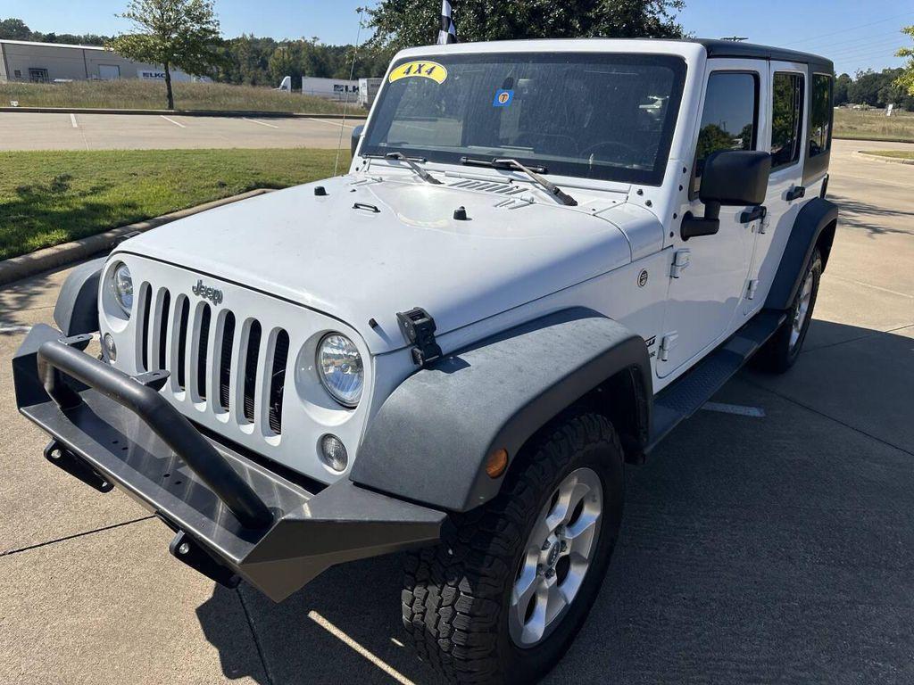 used 2016 Jeep Wrangler Unlimited car, priced at $16,500