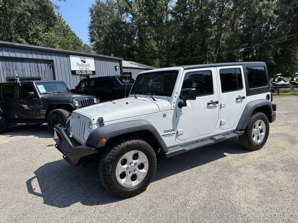 used 2016 Jeep Wrangler Unlimited car, priced at $16,895