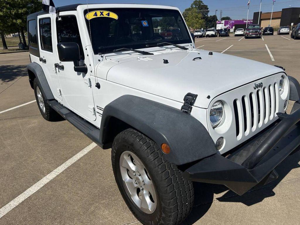 used 2016 Jeep Wrangler Unlimited car, priced at $16,500