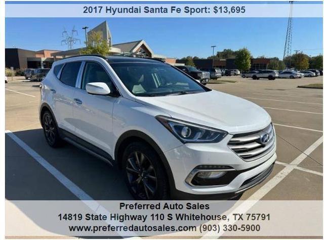 used 2017 Hyundai Santa Fe Sport car, priced at $13,500