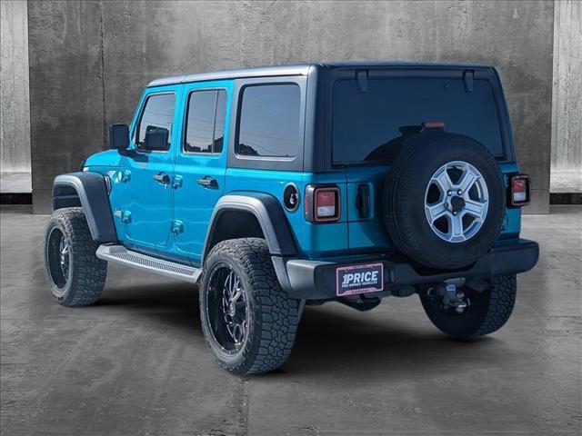 used 2020 Jeep Wrangler Unlimited car, priced at $27,398