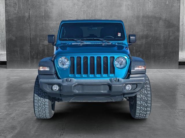 used 2020 Jeep Wrangler Unlimited car, priced at $27,398