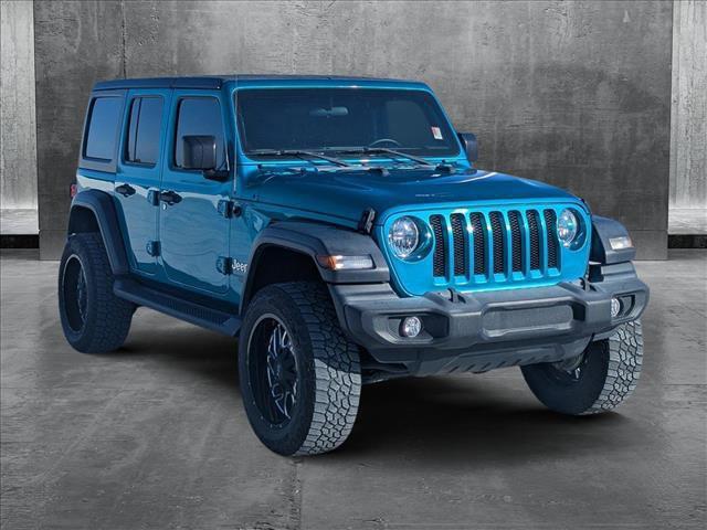used 2020 Jeep Wrangler Unlimited car, priced at $27,398