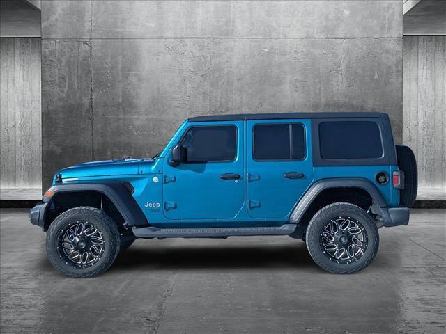 used 2020 Jeep Wrangler Unlimited car, priced at $27,398