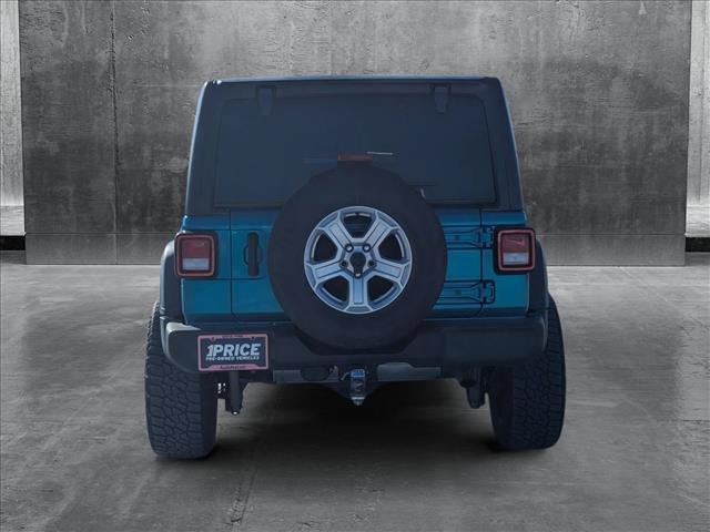 used 2020 Jeep Wrangler Unlimited car, priced at $27,398
