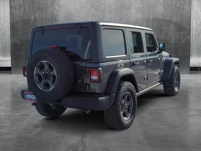 used 2018 Jeep Wrangler Unlimited car, priced at $24,476