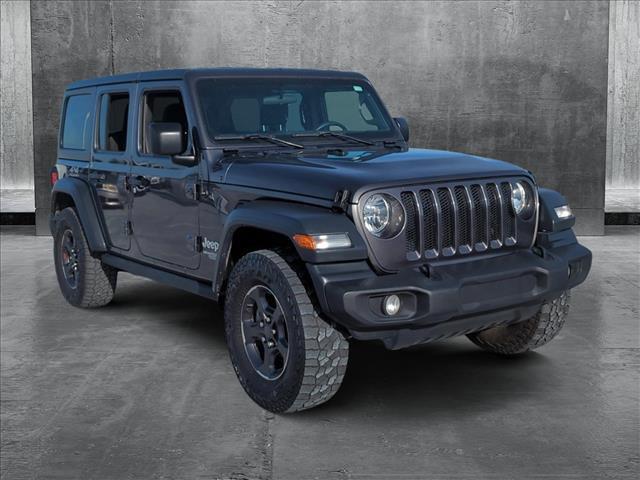 used 2018 Jeep Wrangler Unlimited car, priced at $24,476