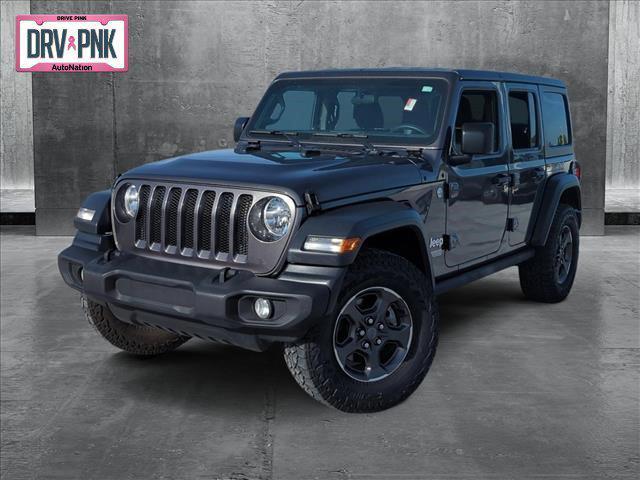 used 2018 Jeep Wrangler Unlimited car, priced at $24,476