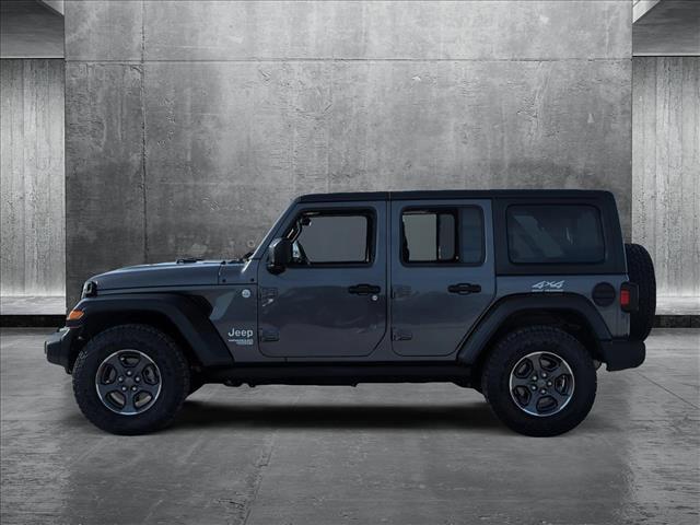 used 2018 Jeep Wrangler Unlimited car, priced at $24,476