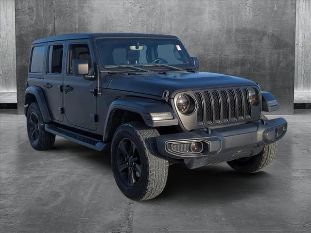 used 2020 Jeep Wrangler Unlimited car, priced at $30,417