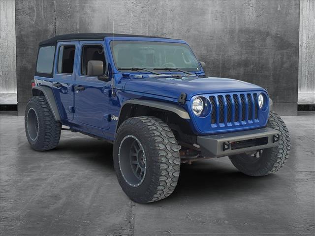 used 2019 Jeep Wrangler Unlimited car, priced at $25,616