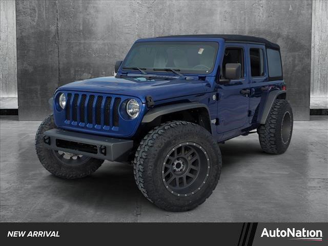 used 2019 Jeep Wrangler Unlimited car, priced at $25,616